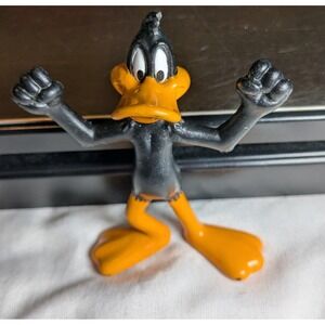 Vintage 1991 Warner Brothers Daffy Duck Figurine (Possibly PVC)